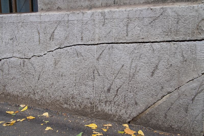 Cracked Foundation Repair detail